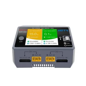 HOTA D6 Pro 325W 15A 1-6S Dual AC/DC Smart Charger