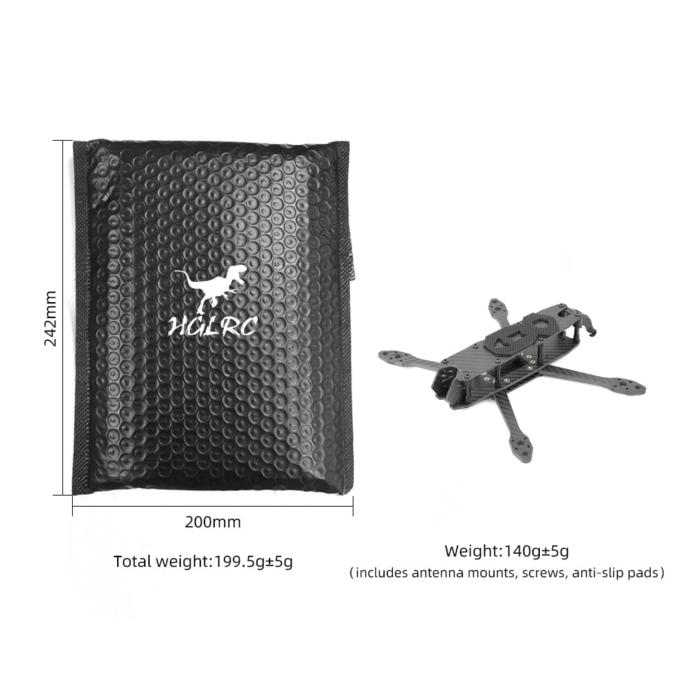 HGLRC MY5 5-inch Freestyle & Training FPV Frame - Image 6