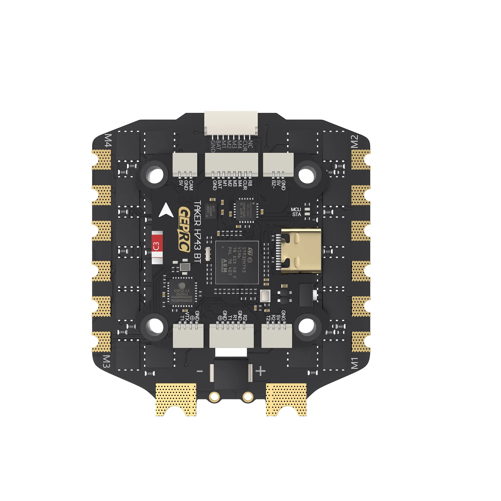 GEPRC TAKER H743 BT 8Bit 80A STACK - Image 5