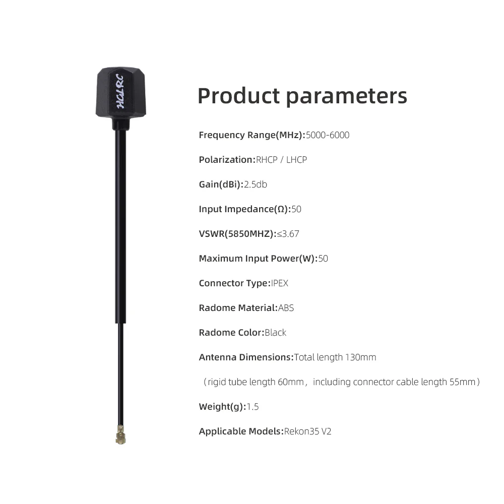 HGLRC mini Hammer Antenna V2 - Image 3