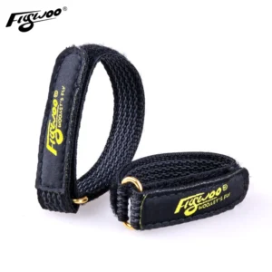 2pcs FLYWOO Kevlar Battery Strap w/ Woven Rubber Grip & Metal Buckle - 15mmx200\15mmX250