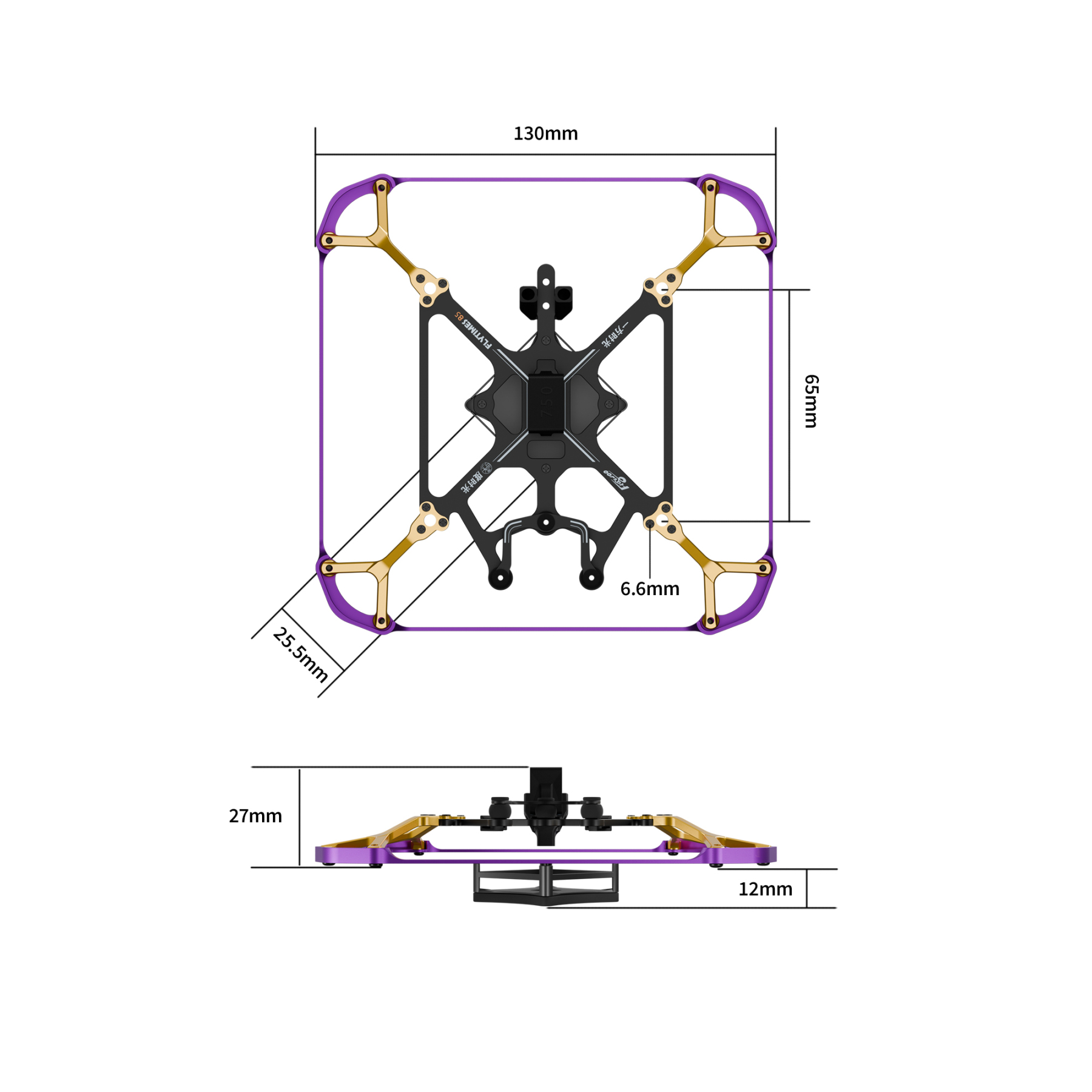 Flytimes 85 Frame kit O3lite/ O4 /O4PRO - Image 5