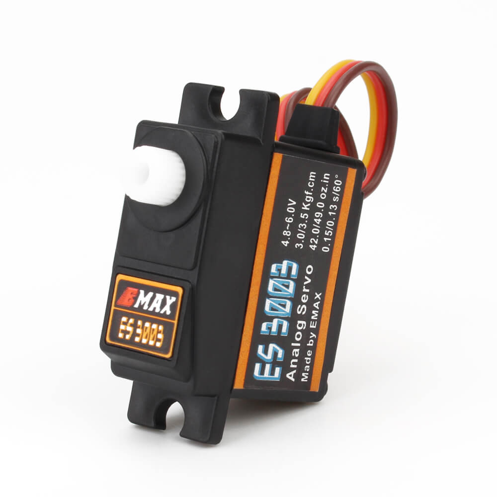 EMAX ES3003 17g 3.5kg 0.13sec 23T Plastic Gear Analog Servo For RC Airplane - Image 4