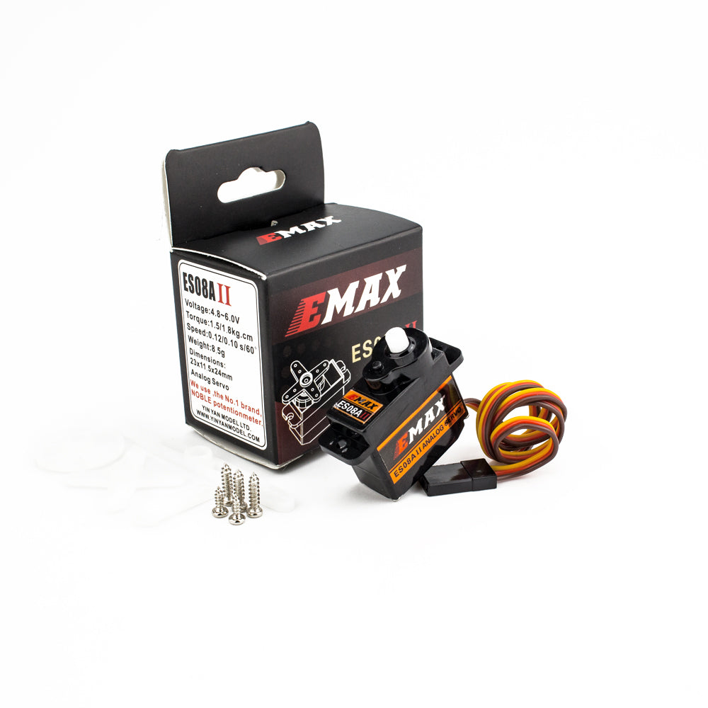 EMAX ES08A II Mini Plastic Gear Analog Servo 1.8kg-sec for RC Models &Robot - Image 4