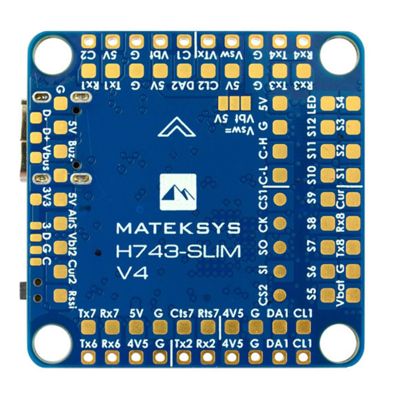 MATEKSYS H743-SLIM-V4 FLIGHT CONTROLLER