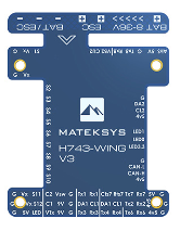 MATEKSYS H743-WING V3 FLIGHT CONTROLLER - Image 4
